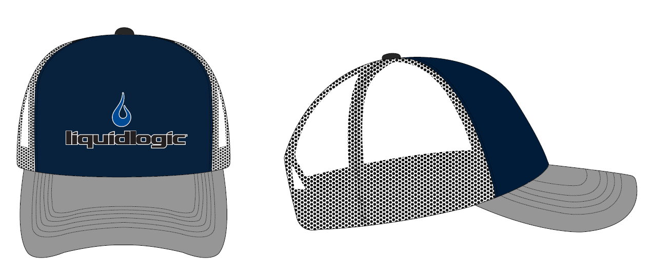 Liquidlogic Trucker Hat_Navy