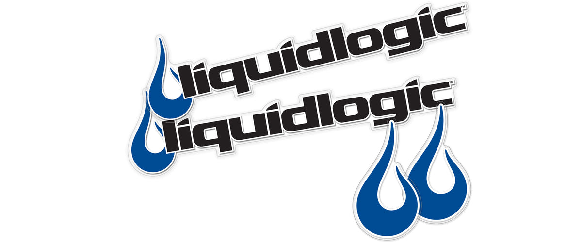 Sticker Pack, Liquid Logic set of 4 Liquidlogic Kayaks