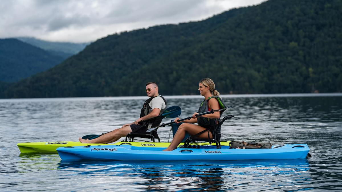 Exciting double fishing kayak For Thrill And Adventure 