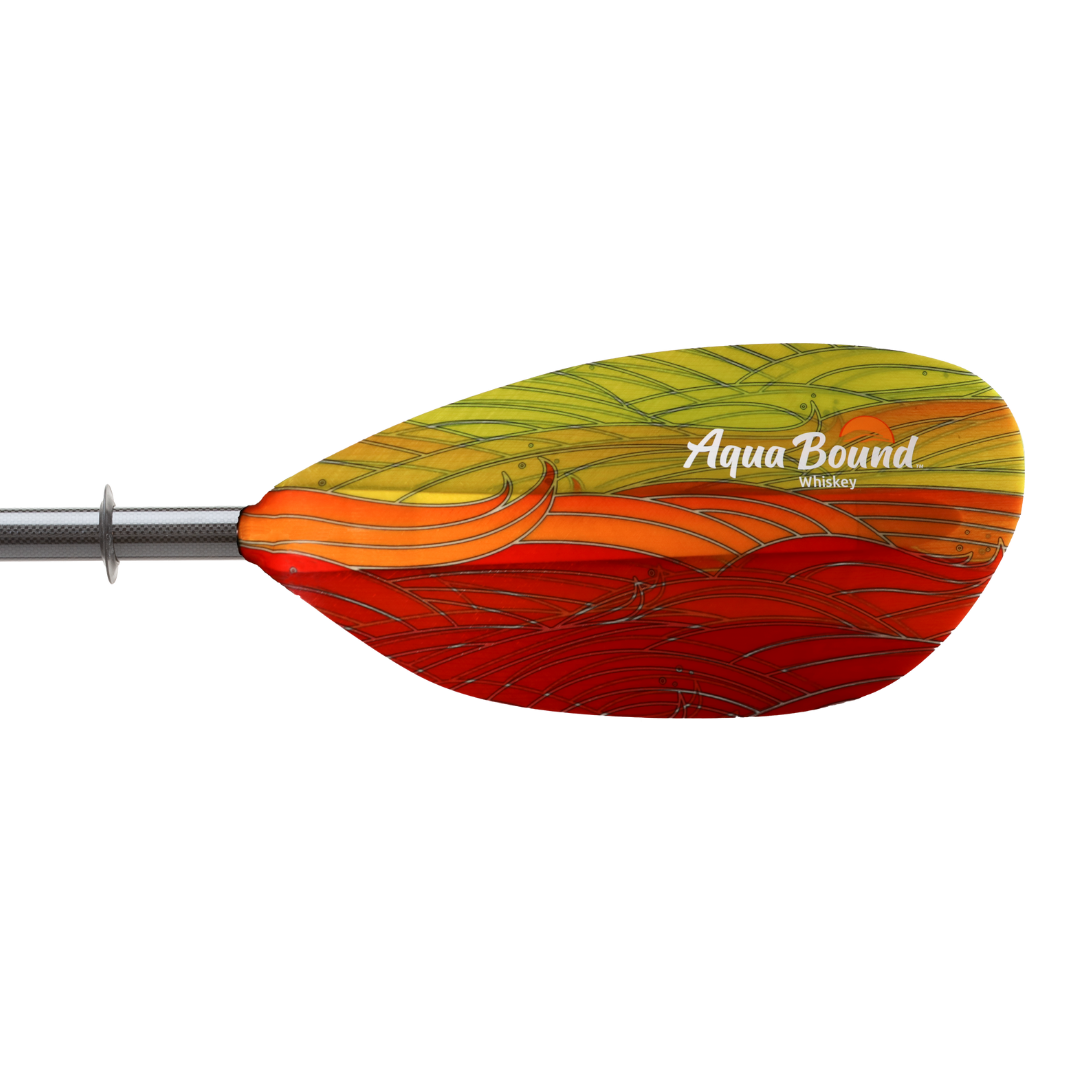 Aquabound Whiskey Fiberglass 2-Piece Bent Shaft Kayak Paddle