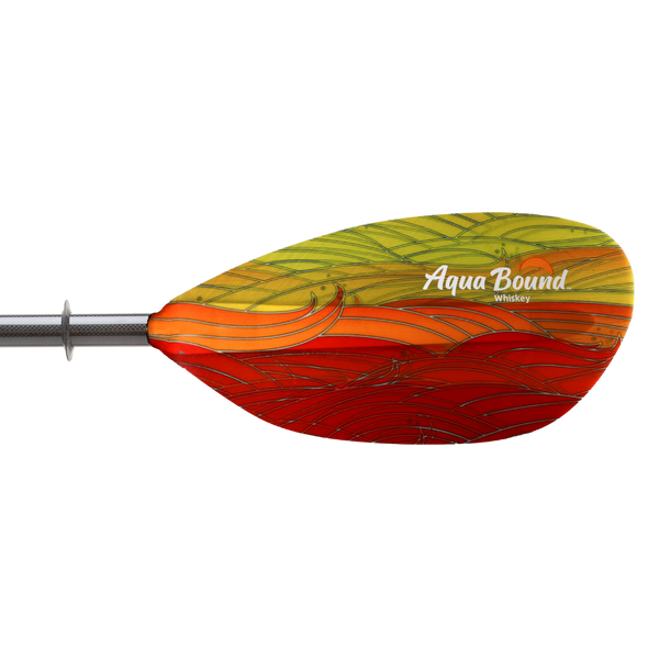 Aquabound Whiskey Fiberglass 2-Piece Bent Shaft Kayak Paddle