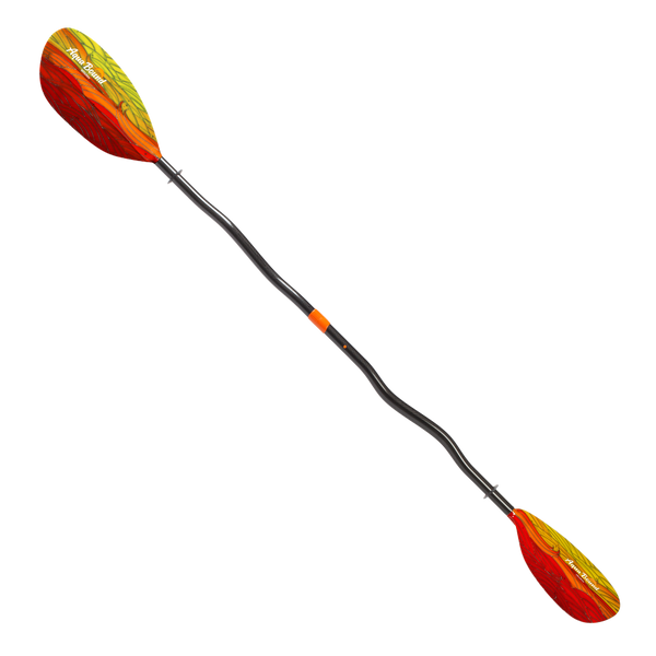 Aquabound Whiskey Fiberglass 2-Piece Bent Shaft Kayak Paddle