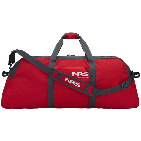 NRS Purest Mesh Duffel 60 Liter - Red